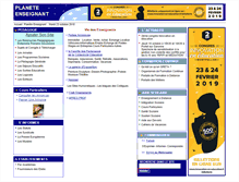 Tablet Screenshot of planete-enseignant.com